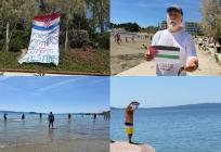 FOTO/VIDEO Snažna podrška Palestini, piciginom i aktivizmom za spas Gaze