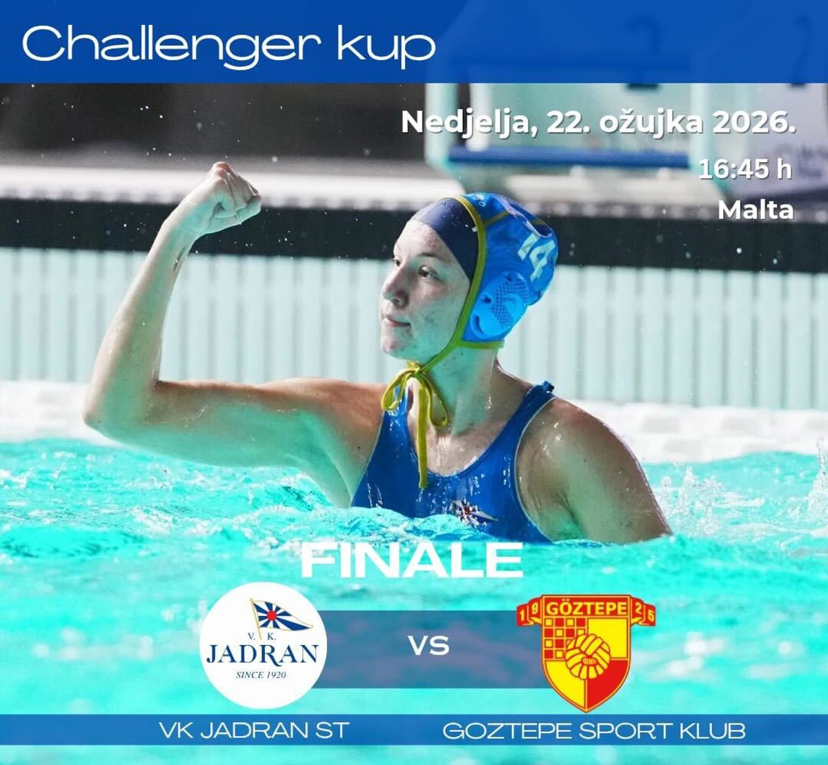 Jadranašice izborile finale Challenger kupa na Malti!