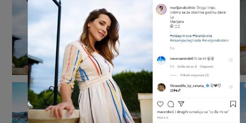MARIJANA BATINIĆ 'Draga linijo, vidimo se za otprilike godinu dana!'