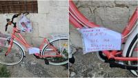 FOTO-UBOD S BRAČA Vlasnik bicikle kradljivca je ljubazno zamolio