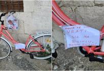 FOTO-UBOD S BRAČA Vlasnik bicikle kradljivca je ljubazno zamolio