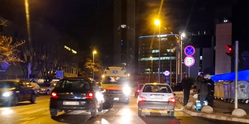 PROMETNA KOD JOKERA Sudar automobila i motora