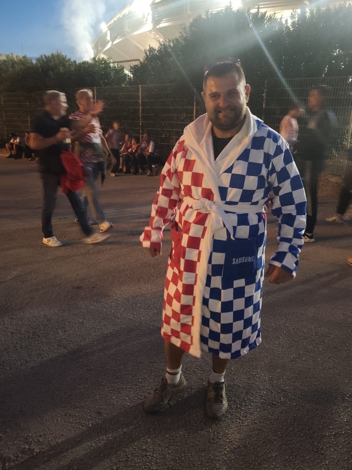 Stigao na Poljud u nesvakidašnjem izadanju: 'Svi su se slikavali sa mnom'