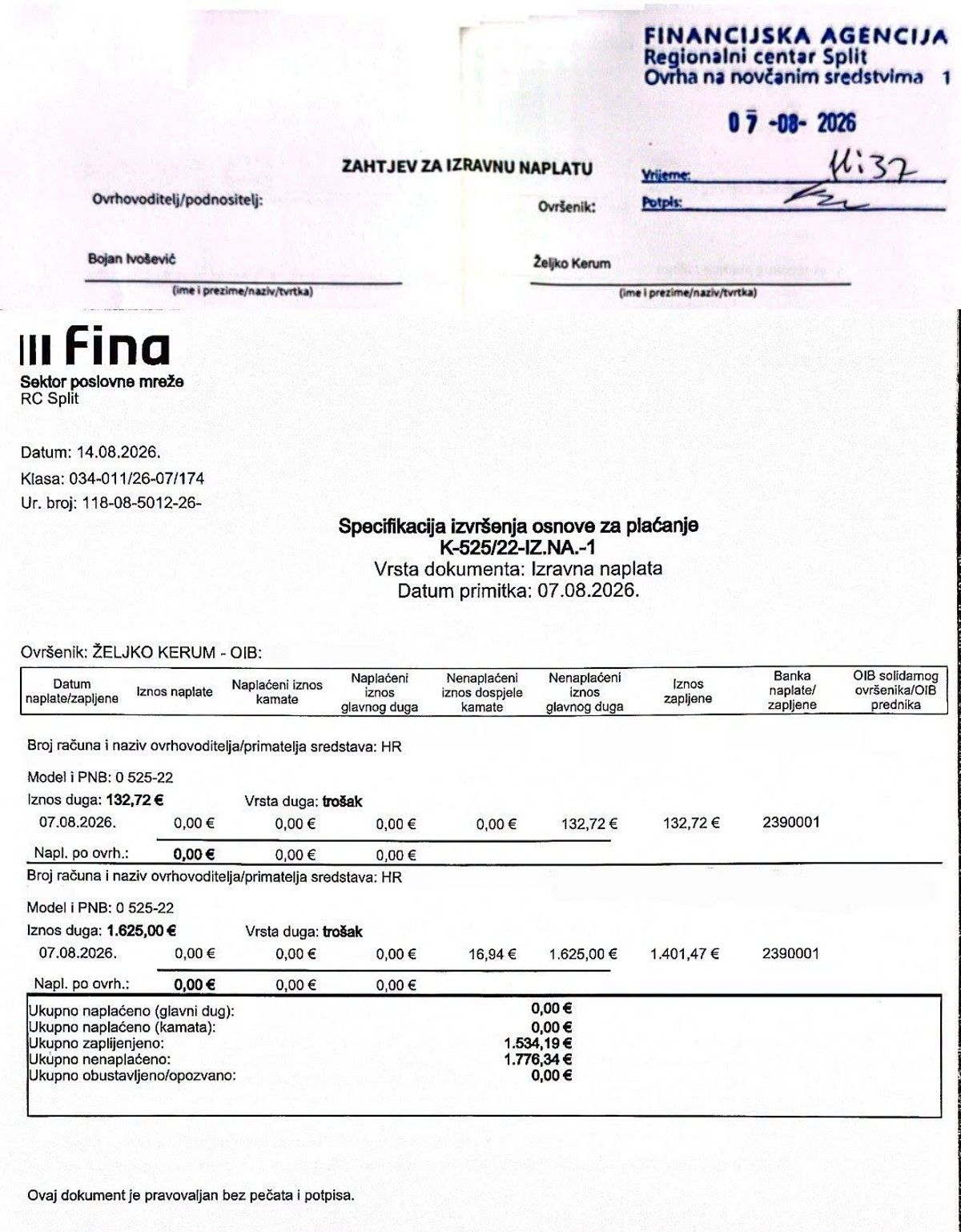 DVAPUT JE DVAPUT Ivoševiću pošlo za rukom pokupiti i zadnji cent s Kerumovog računa