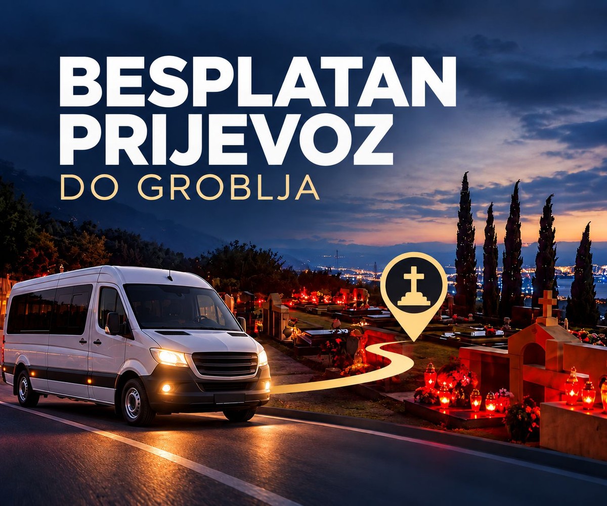 Besplatan prijevoz do gradskih groblja u Kaštelima