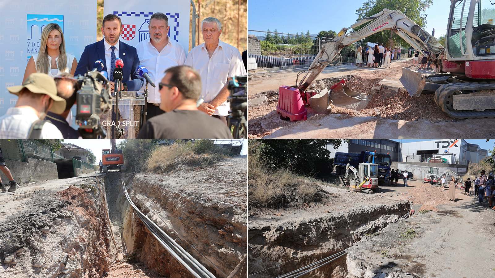 STIGLI BAGERI Mejaši dobivaju novu kanalizacijsku mrežu, radovi će trajati više od godinu dana