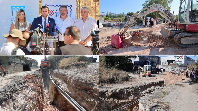 STIGLI BAGERI Mejaši dobivaju novu kanalizacijsku mrežu, radovi će trajati više od godinu dana