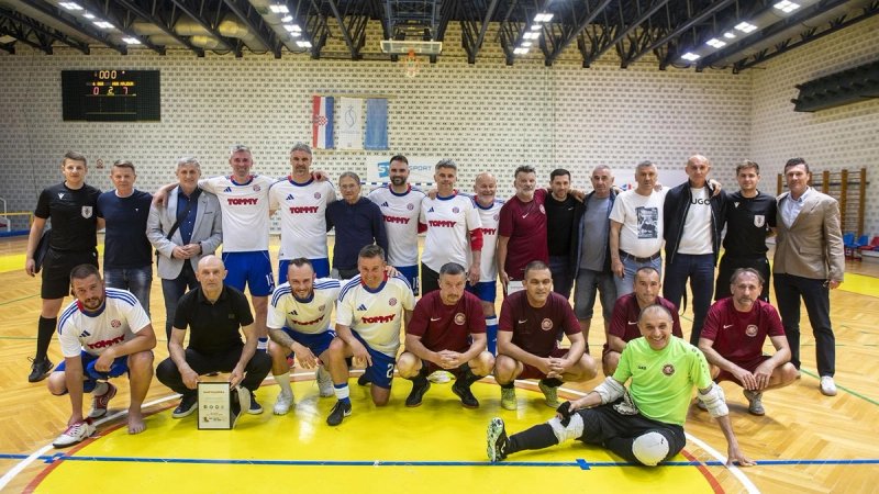 Revijalna utakmica veterana Hajduka i 4. gardijske brigade