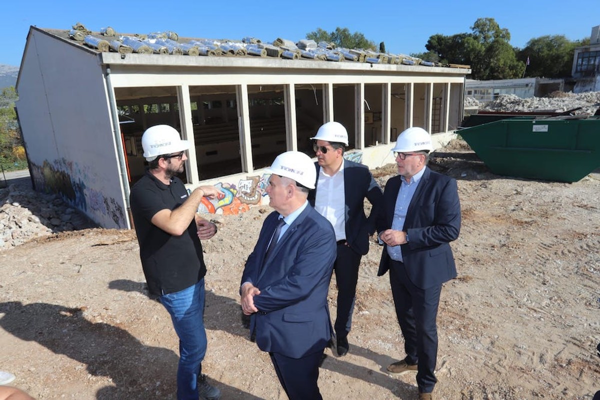 Rekonstrukcija Turističko-ugostiteljske škole | foto: Veljko Martinović