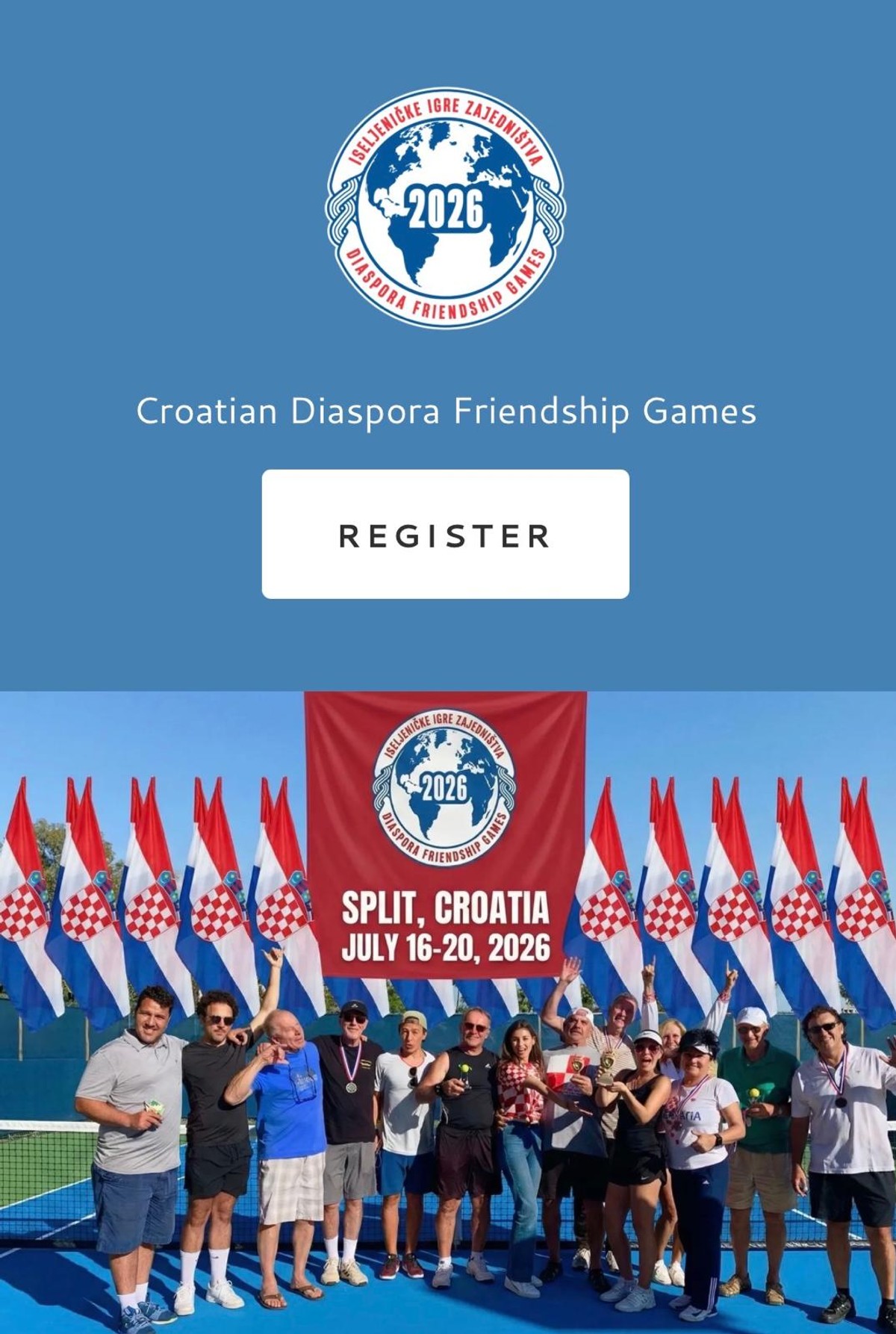 SPLIT I BRAČ Prve Svjetske iseljeničke igre zajedništva 