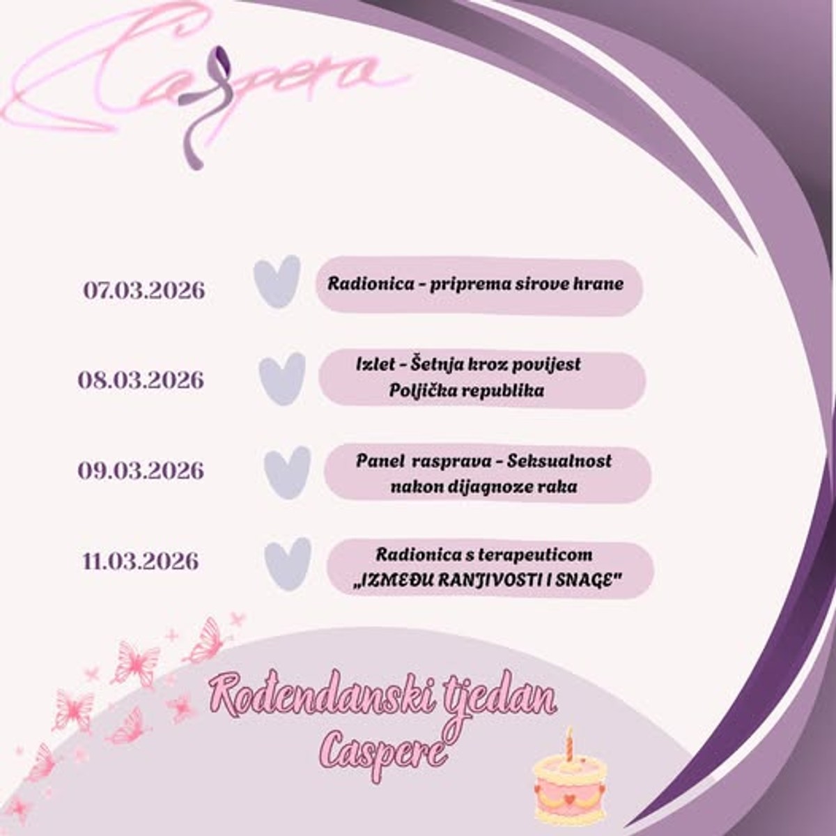 Rođendanski tjedan Udruge Caspera