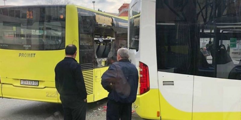 NA SUKOIŠANSKOJ 'Poljubili' se Prometovi autobusi