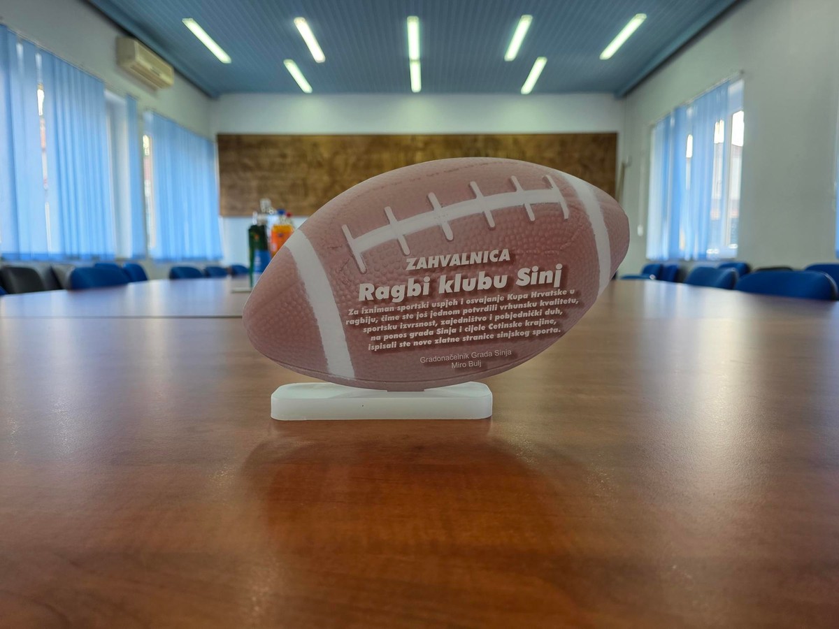 Gradonačelnik Bulj primio sinjske ragbijaše povodom osvajanja Kupa Hrvatske