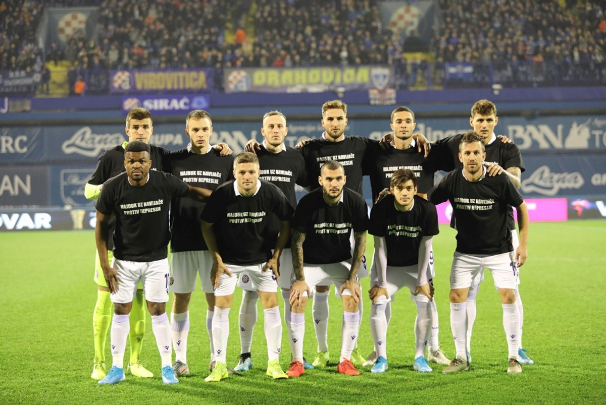 Dinamo - Hajduk 1:1 | Foto: Robert Matić / HNK Hajduk