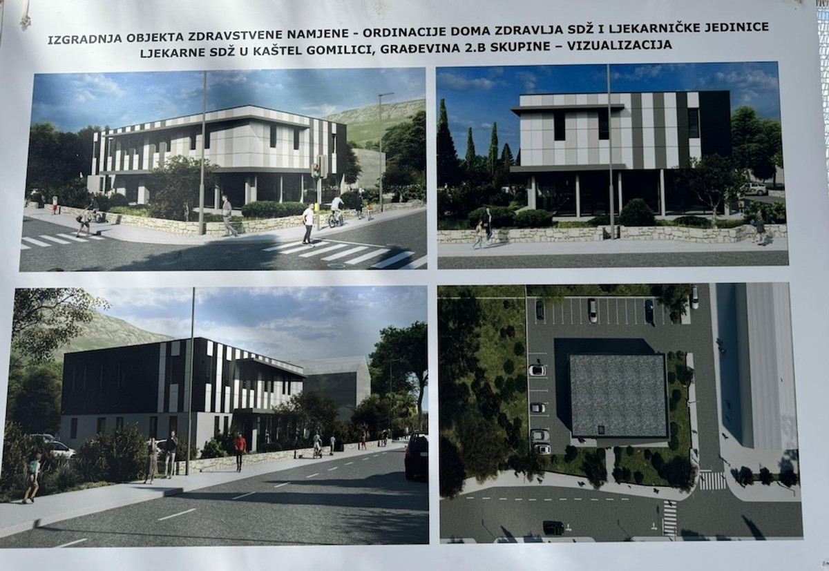 Početak radova na zdravstvenom objektu u Kaštel Gomilici  | foto: Veljko Martinović