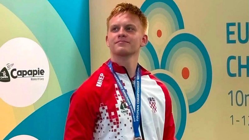 JOŠ JEDNA MEDALJA Solinjanin Toma Tadić osvojio broncu u streljaštvu na Europskom prvenstvu do 23 godine!