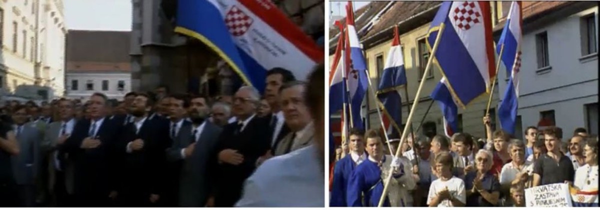 POVJESNIČAR PITA POLITIČARKU: Saborska zastupnice, kako objašnjavate hrvatski grb s prvim bijelim poljem kraj Tita i prvim crvenim uz Pavelića?