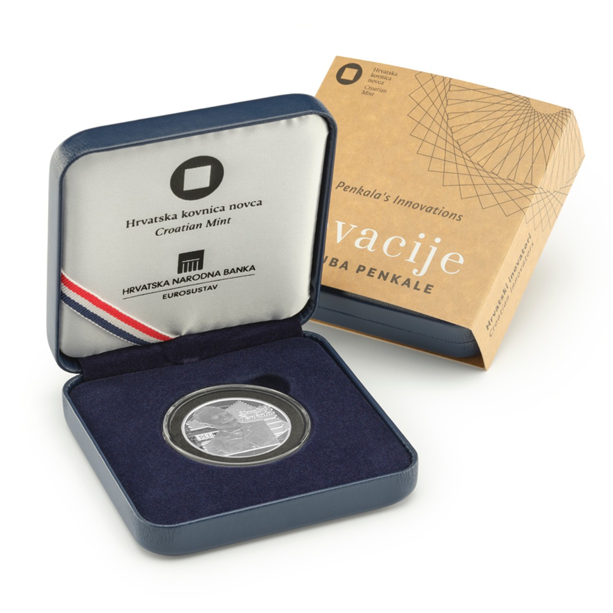 Nove kovanice s likom Slavoljuba Penkale - izumitelja koji je olovkom promijenio svijet