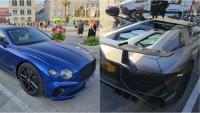 FOTOGALERIJA: V12 talijanska zvijer i britanski grand tourer privukli poglede u Splitu