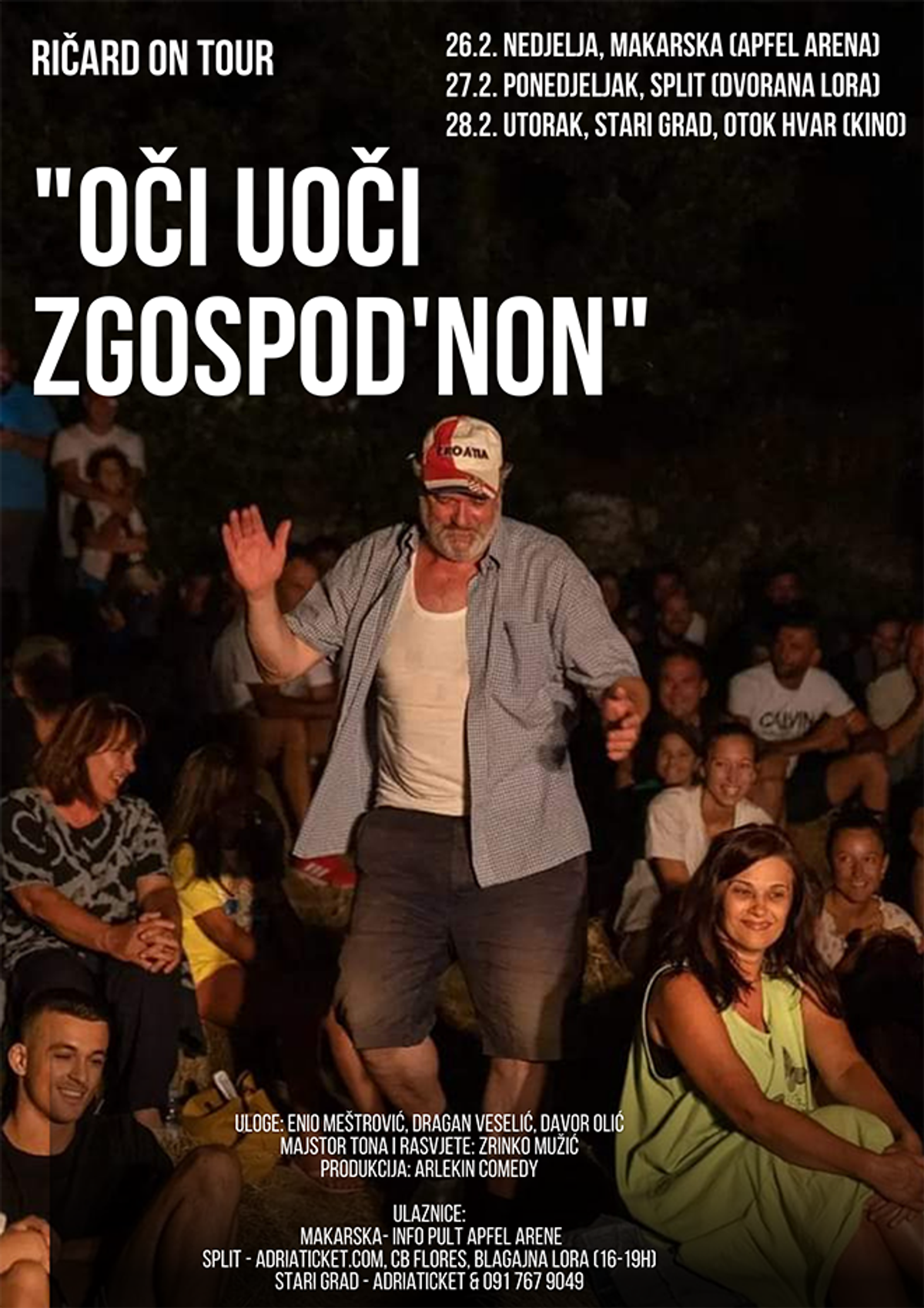 Ričard dolazi u Makarsku, Split i Stari Grad!