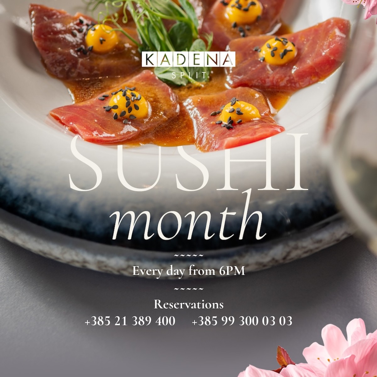 Mjesec sushija u splitskoj Kadeni