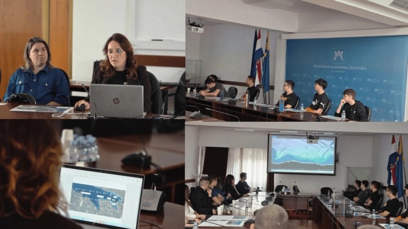Učenici Geodetsko-graditeljske tehničke škole u Splitsko-dalmatinskoj županiji