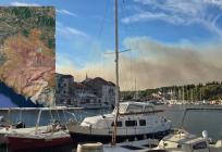 Širi se požar na Braču, struja se neće uključiti do daljnjeg