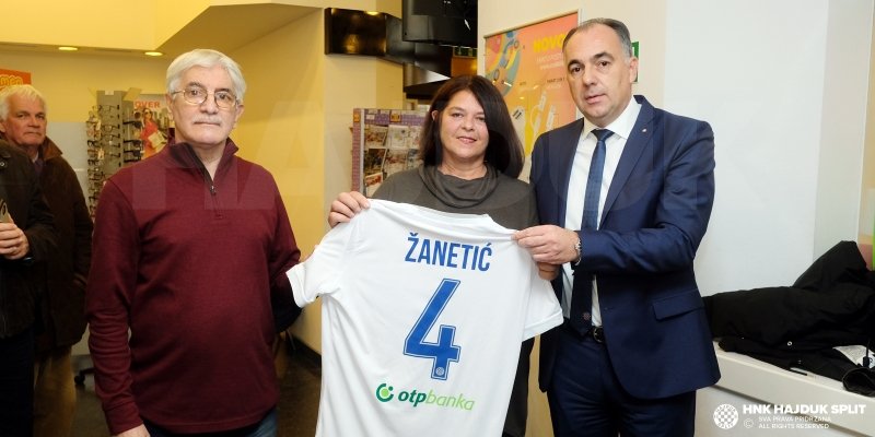 Ante Žanetić na poštanskom žigu i dopisnici