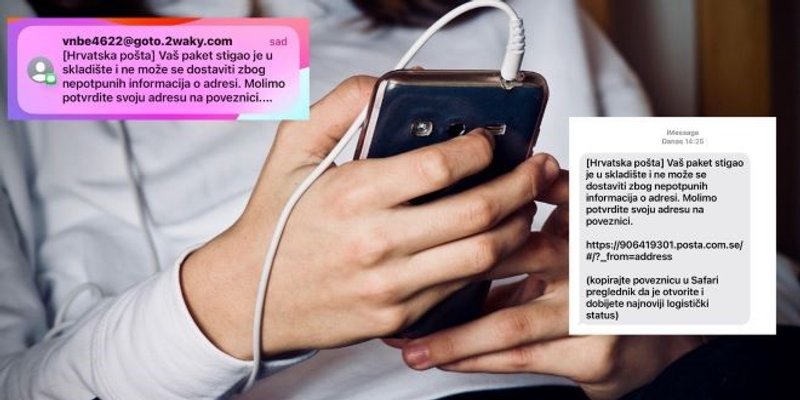 Prevaranti se opet predstavljaju kao Hrvatska pošta: 'Ovo je jedan u nizu pokušaja u posljednje dvije godine'