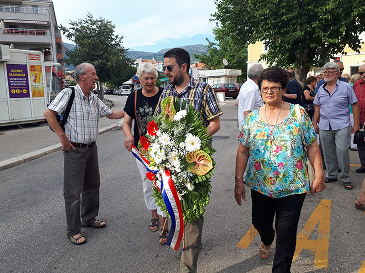 Fred Matić u Solinu: Draže mi je reći 'Živio drug Tito' nego 'Za dom spremni'