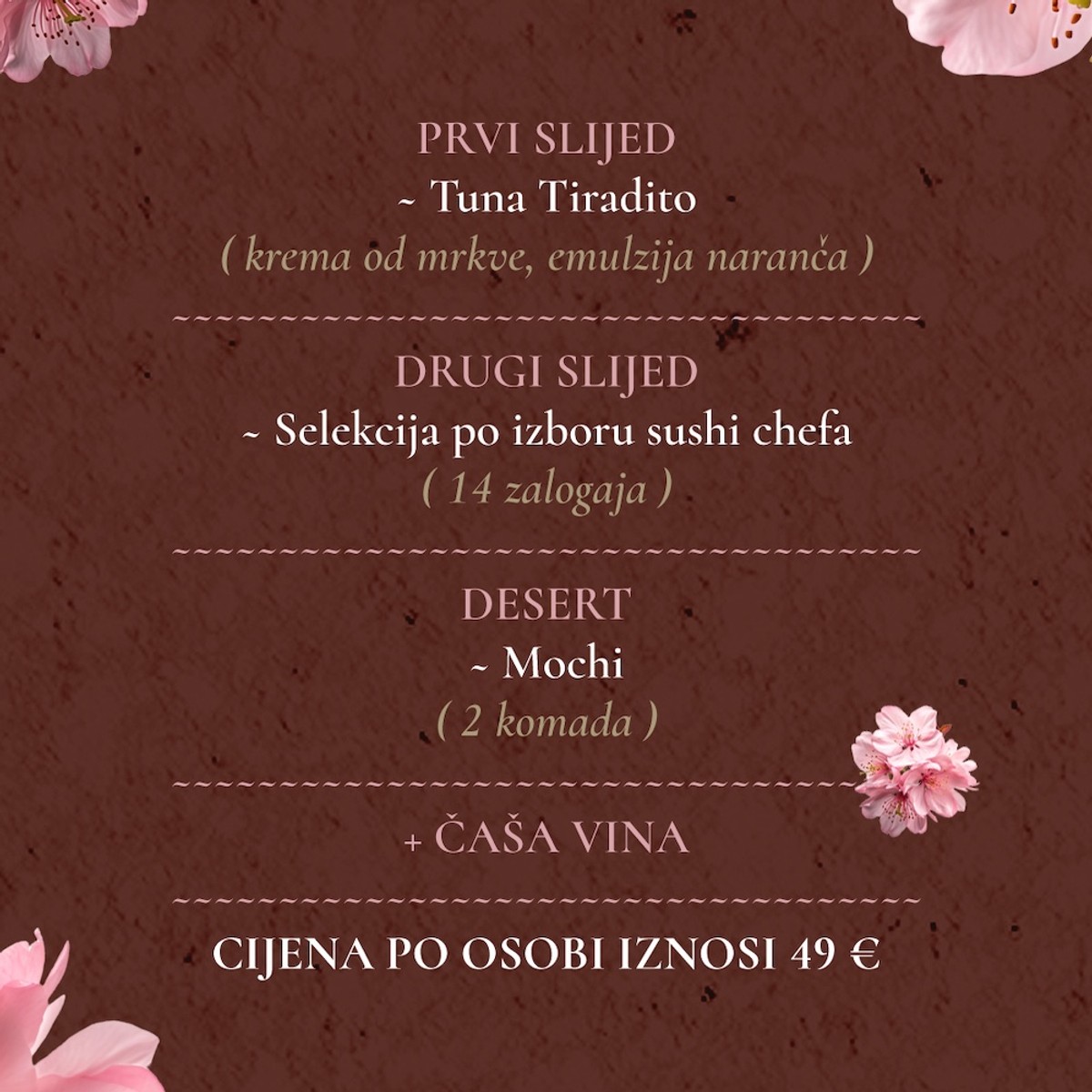 Mjesec sushija u splitskoj Kadeni