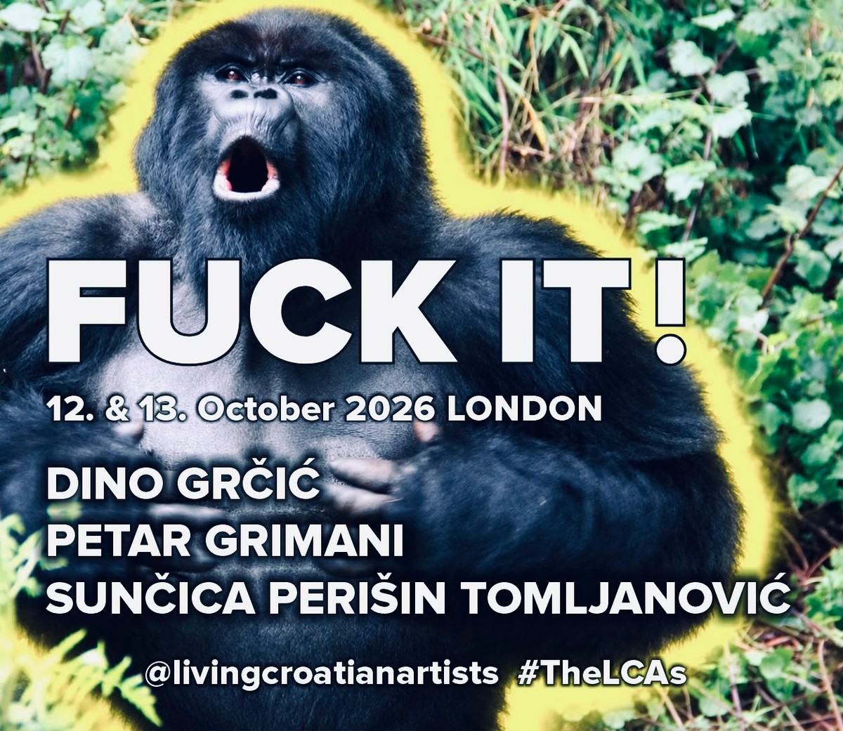 Troje splitskih umjetnika najavilo umjetničku intervenciju 'FUCK IT' u Londonu, evo o čemu je riječ