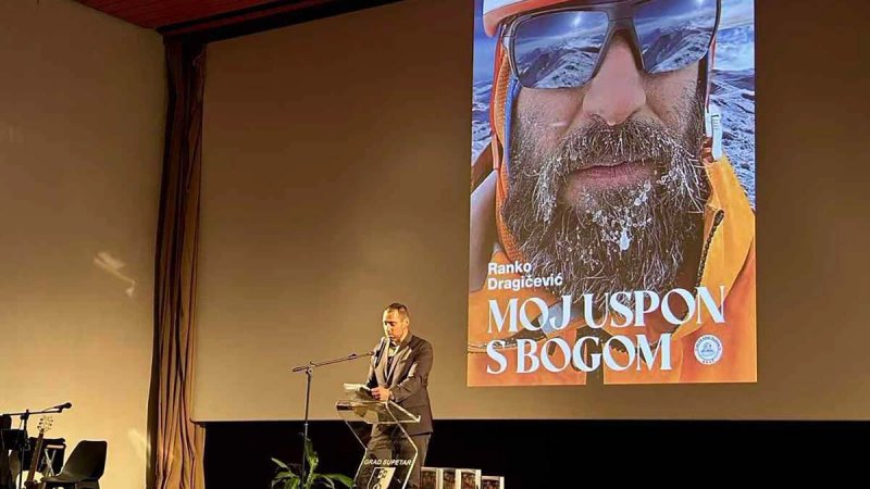 SRIDOM U MOSORA Gost je humanitarac, planinar i visokogorac Ranko Dragičević
