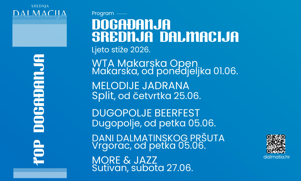 Ljeto počinje u Srednjoj Dalmaciji!