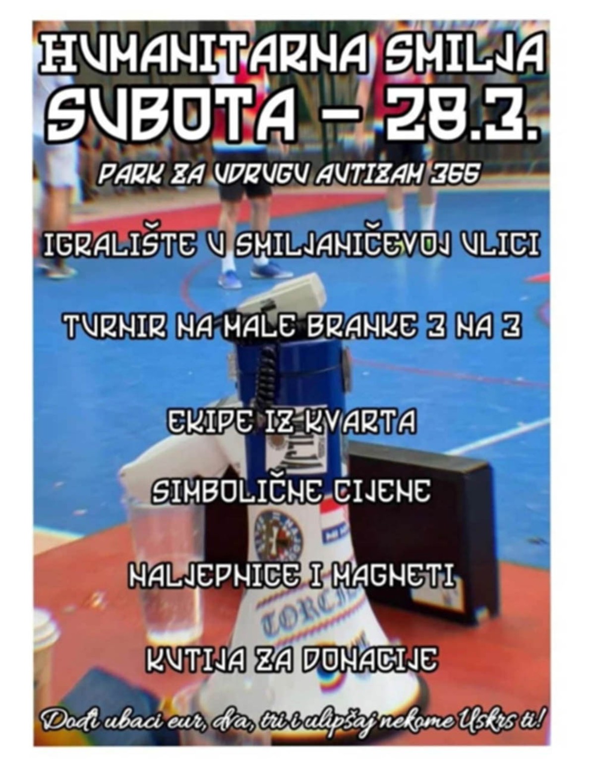 Humanitarna Smilja ove subote: 'Ulipšaj nekome Uskrs'