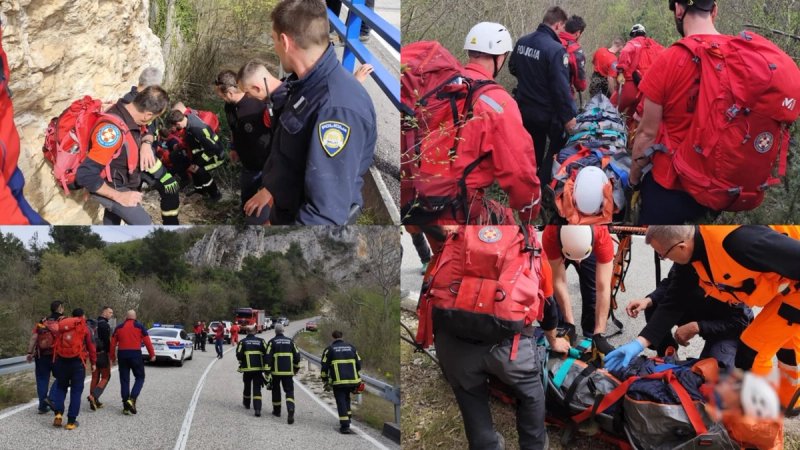 NESREĆA U KANJONU ČIKOLE Dvoje stranaca na zip lineu zabilo se u stijenu