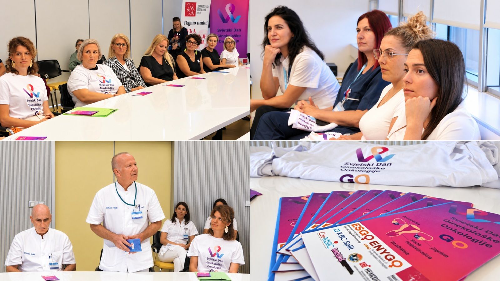 Podrška, a ne stigma: KBC Split obilježio Svjetski dan ginekološke onkologije