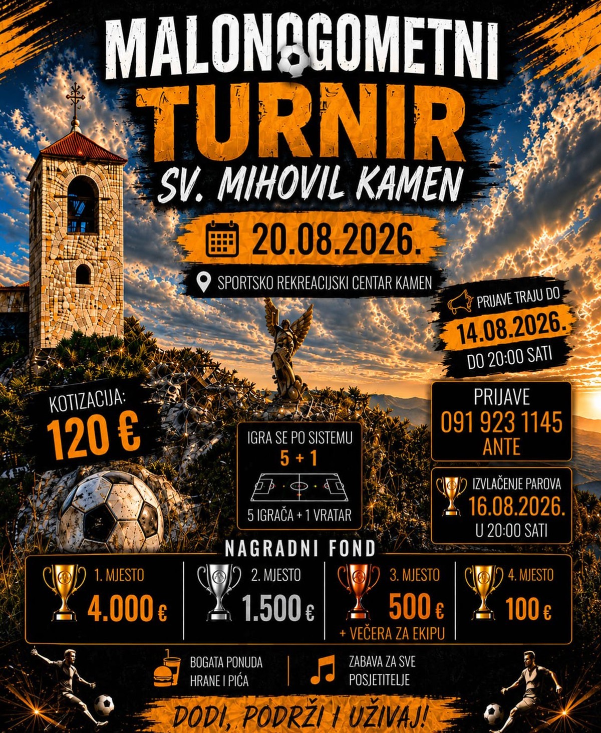 OSTALO JE JOŠ MALO: Sveti Mihovil ponovno piše svoju malonogometnu priču na Kamenu!