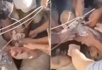 VIDEO Nevjerojatno spašavanje nakon potresa u Kolumbiji: Bebu izvukli živu ispod ruševina