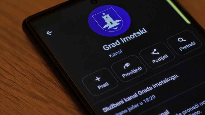 Grad Imotski pokrenuo Whatsapp kanal, evo što će kroz njega plasirati