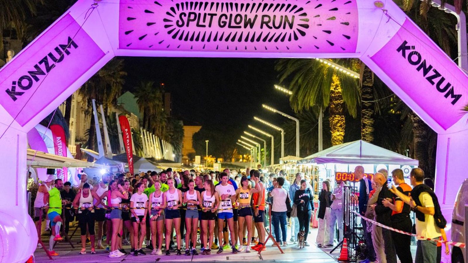 GLOW RUN SPLIT donosi večernju utrku na 5 i 10 kilometara