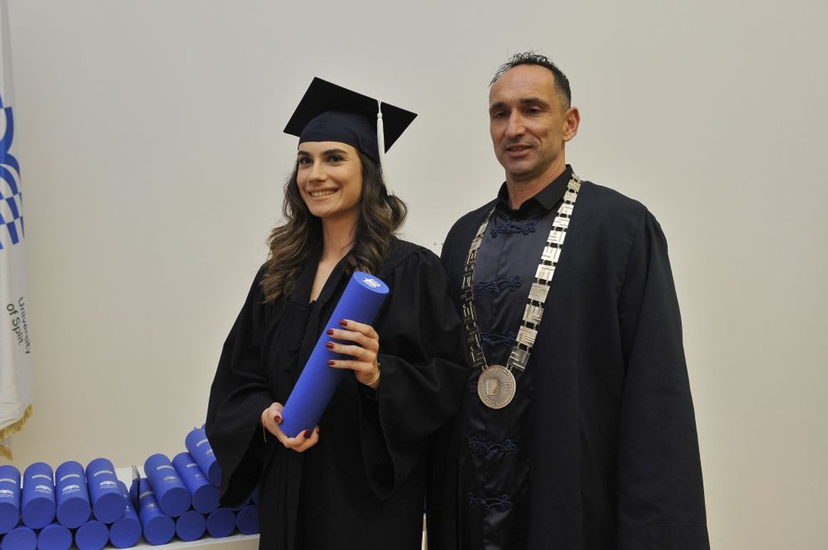 Svečana promocija na Sveučilišnom odjelu za stručne studije | foto: Foto Olga