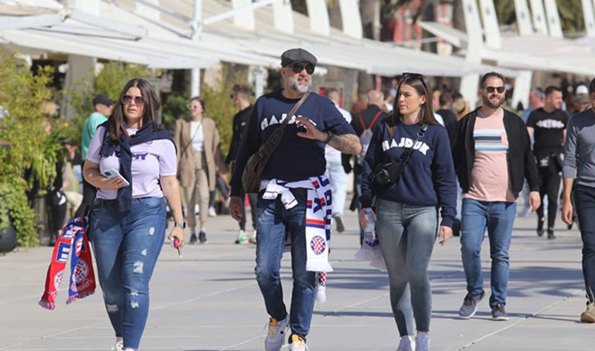 FOTO S RIVE: Zbog Hajduka su došli sa svih strana