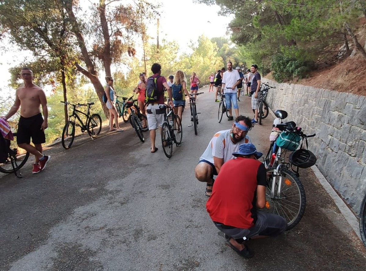 Prosvjedna vožnja biciklima za Marjan bez auta