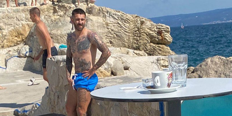 Hajdukova ikona na popularnom splitskom kupalištu