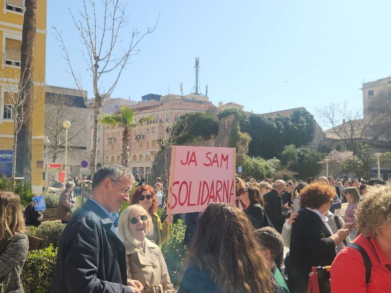 10. Marš za prava žena pod sloganom 'Ja sam Dalmacija'