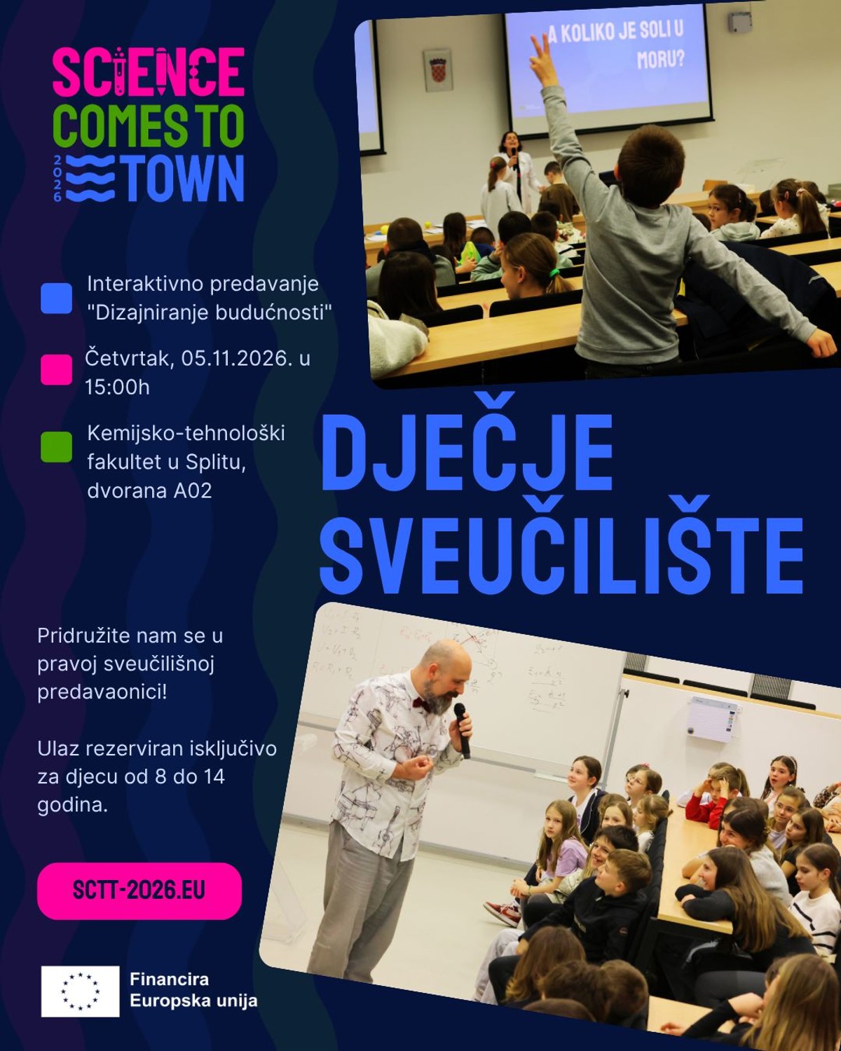 Vraća se Dječje sveučilište u Splitu, ovog puta tema je 'Dizajniranje budućnosti'