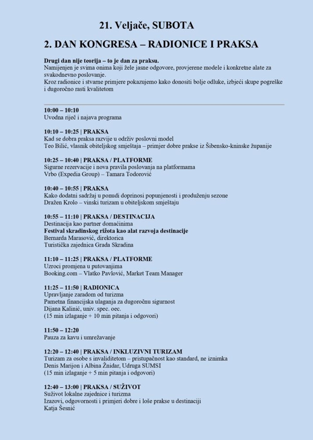 Split domaćin 5. Kongresa obiteljskog smještaja