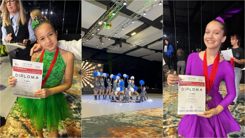 DOMINACIJA U SARAJEVU Triljske mažoretkinje na internacionalnom natjecanju osvojile devet medalja!