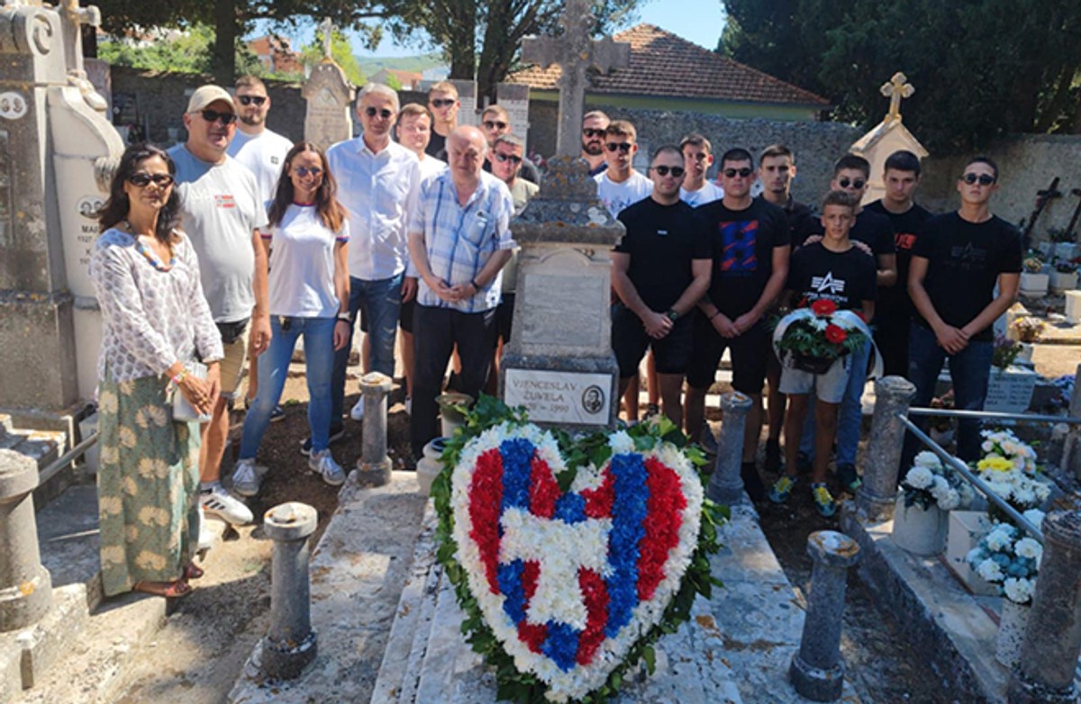 Hajduk, Naš Hajduk i Torcida na posljednjim počivalištima Žuvele, Žanetića i Olivera